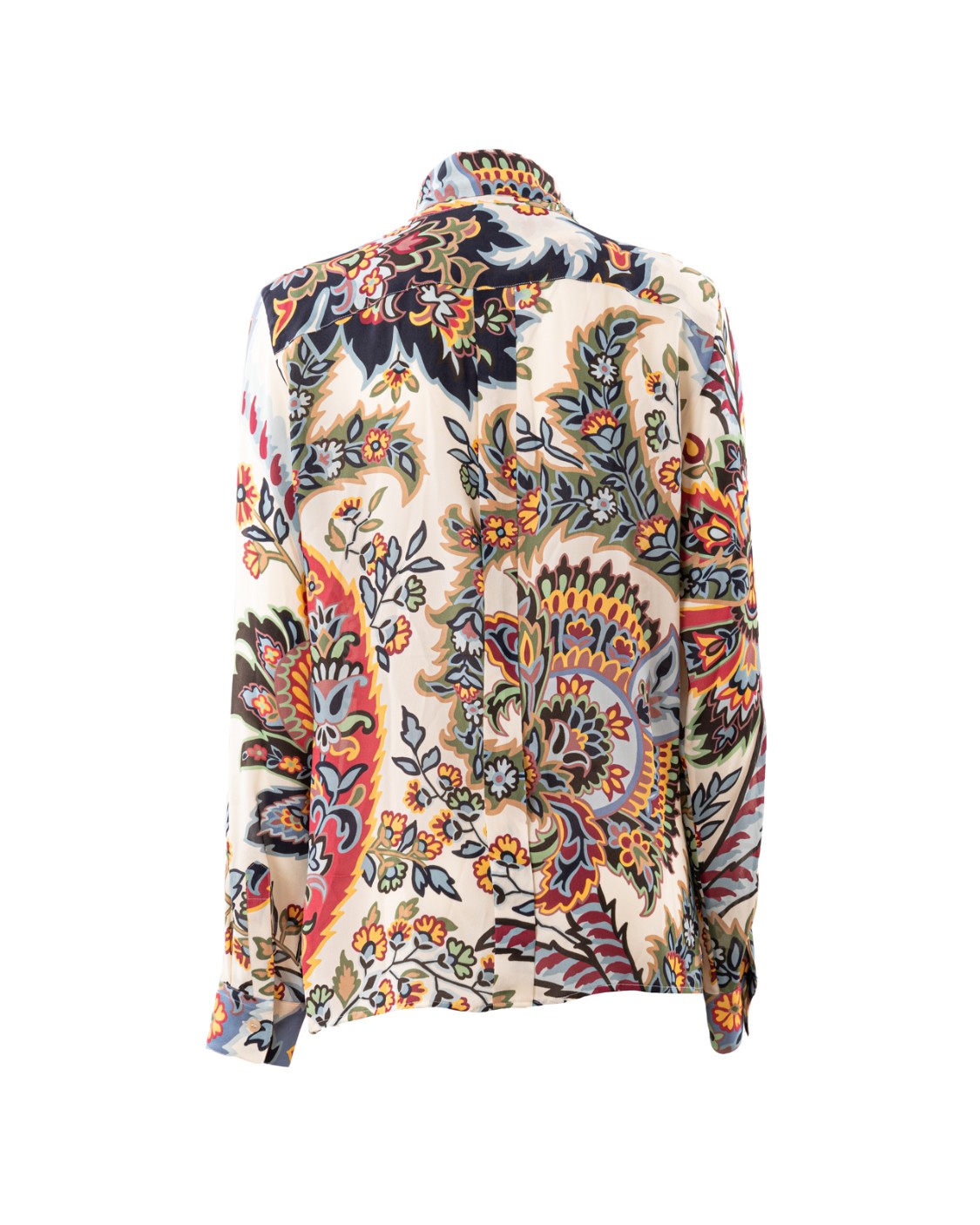 shop ETRO Saldi Camicia: Etro camicia a foulard fantasia floreale.
 Vestibilità regular.
Collo a foulard.
Maniche lunghe.
Polsi con bottone.
Chiusura con bottoni.
Composizione: 100% viscosa.
Made in Italy.. WRIA0036 99SA464-X0820 number 9482871